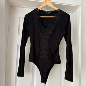 Lulus Long Sleeve Bodysuit